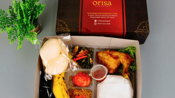 Nasi Box Plus Snack Jogja Murah